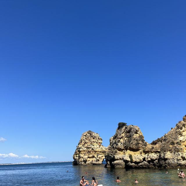 Dreamy rock formations and crystal waters