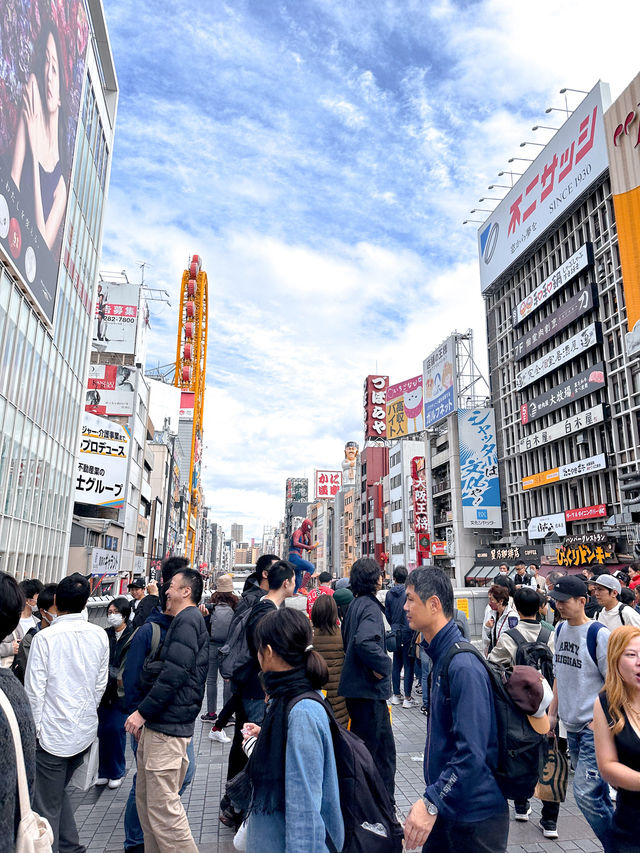 โอซาก้ากินช้อปต้องที่นี่เท่านั้น Dotonburi🇯🇵