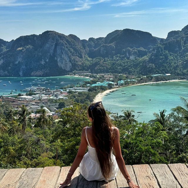 Picturesque viewpoint in Thailand