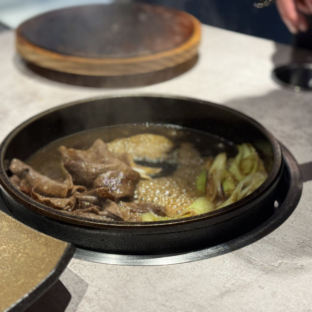 강남 파인다이닝 레스토랑 민규 청담점 스키야끼 오마카세