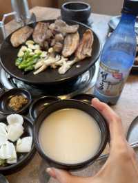 韓国/ソウル【龍山】サムギョプサル