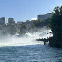 Largest waterfall in Switzerland