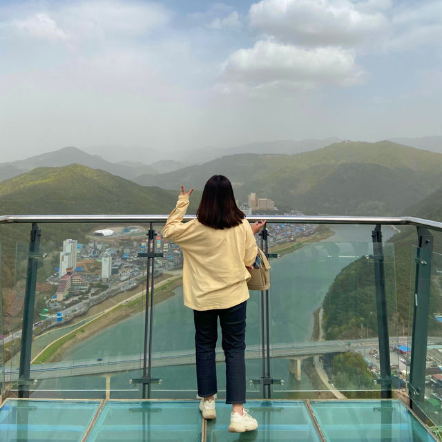 단양 봄여행 가볼만한곳 추천, 만천하스카이워크 🚶‍♀️