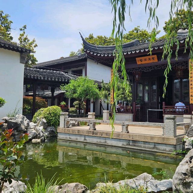 精緻小巧江南風水情~蘇州柴園