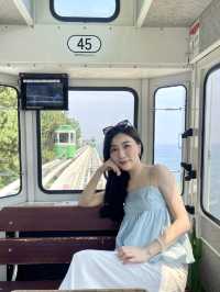 韓國釜山/絕美 天空膠囊列車🩵