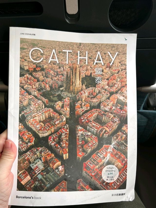 Flying with Cathay Pacific