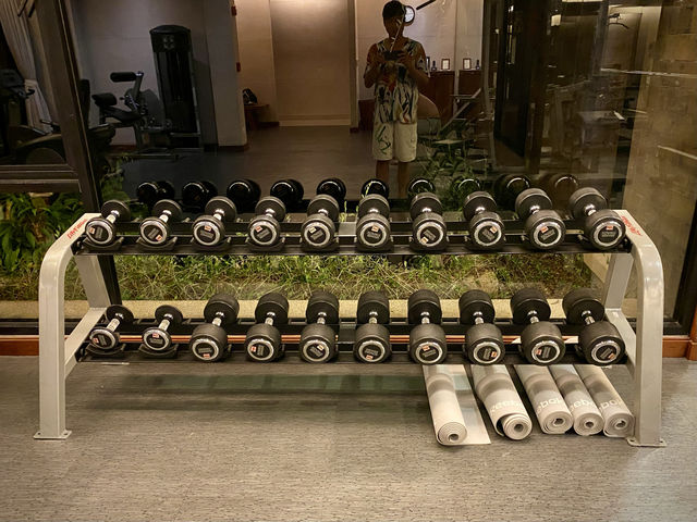 GYM ที่มีวิวสวยที่สุด ทะเลอยู่ข้างหน้าพาโนรามา 