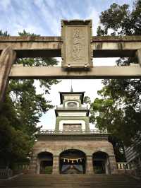 【石川】和漢洋の様式が用いられた異色の門が素敵な神社