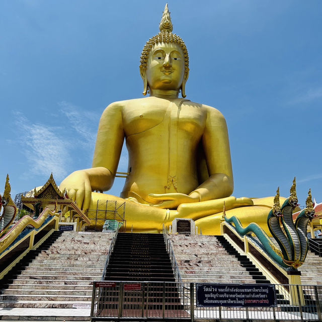 วัดม่วง อ่างทอง 🙏🏻