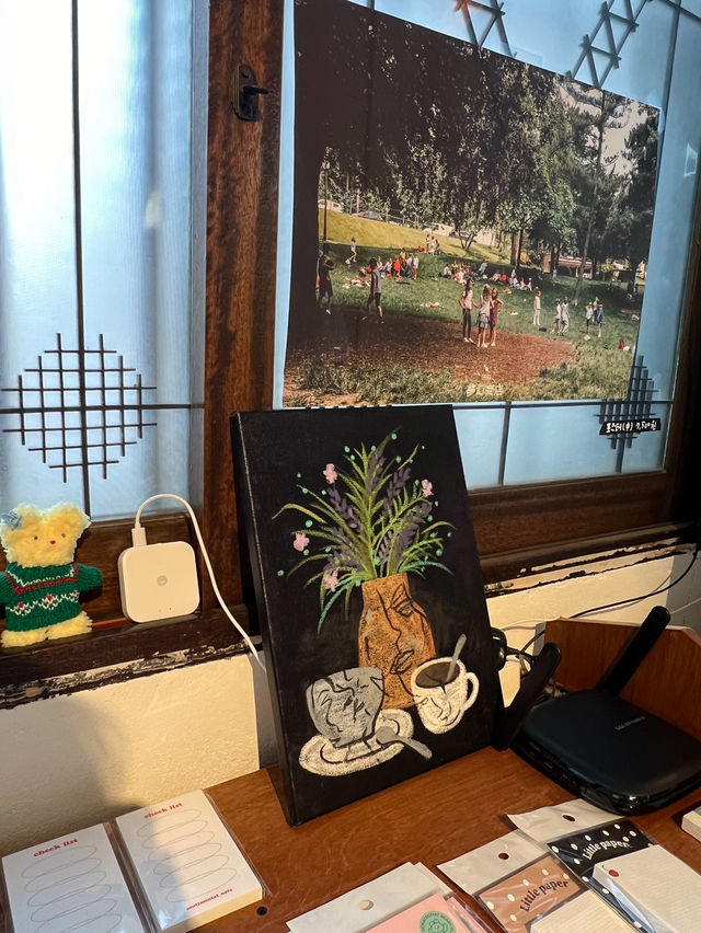 오일 파스텔 원데이 클래스와 커피가 함께하는 📍카페 테디, 스테디, 고☕️