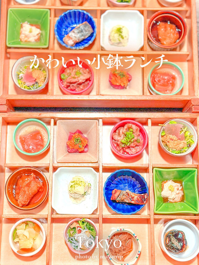 【東京 / 神楽坂】見た目がかわいい小鉢ランチ