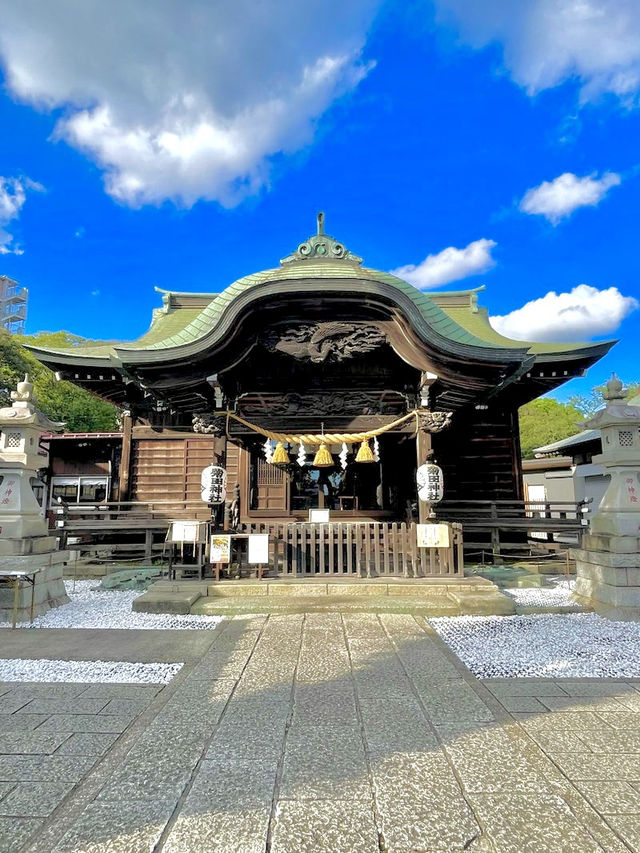 【千葉県】名物⁉︎のアイーン狛犬が見られる神社