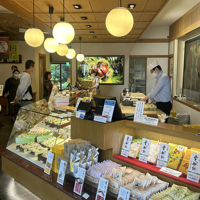 【長野・善光寺】参道でひと休みなら、栗を味わう竹風堂へ