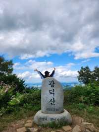 🤍정상에 코스모스도 있고 등산 데이트하기 딱 좋은, "천안 광덕산"🤍