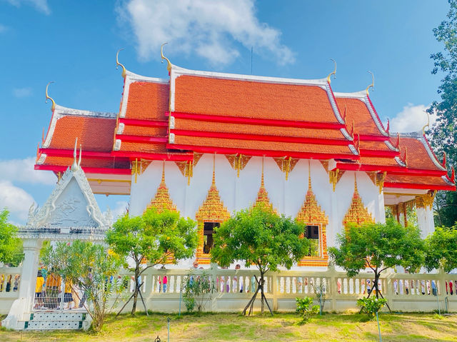 ⛩️🔆ทำบุญ วัดสุวรรณมงคล🪷ตราด🙏😌