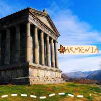ARMENIA🇦🇲Pagan temple of Garni 🏛️วิหารการ์นี