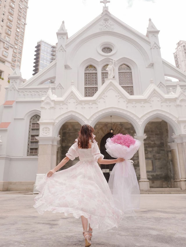 香港🇭🇰夢幻粉紅教堂💒