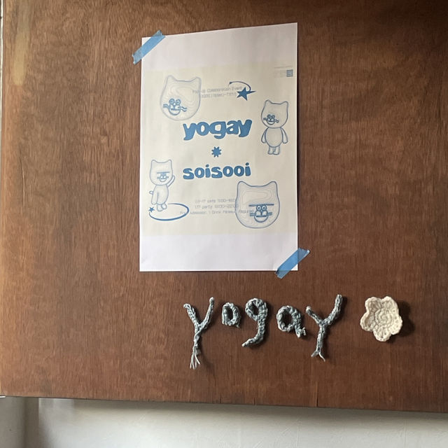 高田馬場にオープンしたばっかりの"yogay"🩵