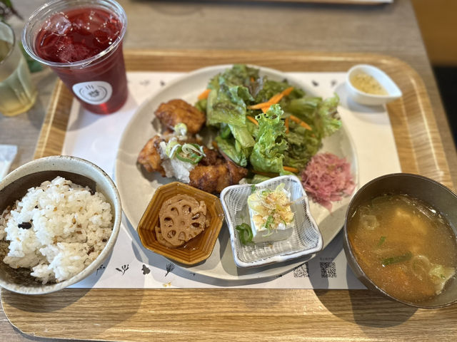 【岐阜観光】お洒落なハーブ湯屋さんでいただく身体に優しいランチ🍙☀️