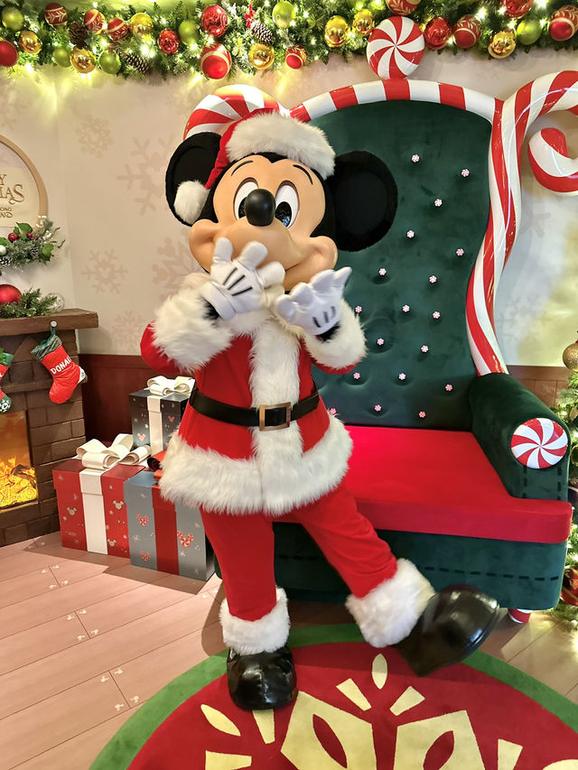 [香港　香港ディズニーランド] クリスマスイベント！