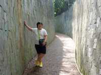 เดินเล่นในสวนที่ Fort Canning Park