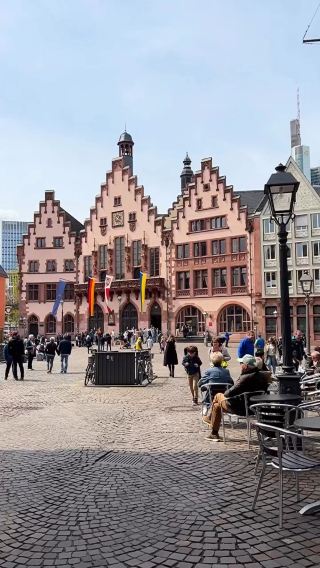 Exploring Römer Square in Frankfurt🇩🇪