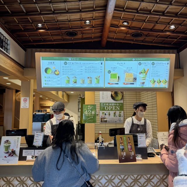 Maccha House in Kiyomizu, Kyoto 🇯🇵