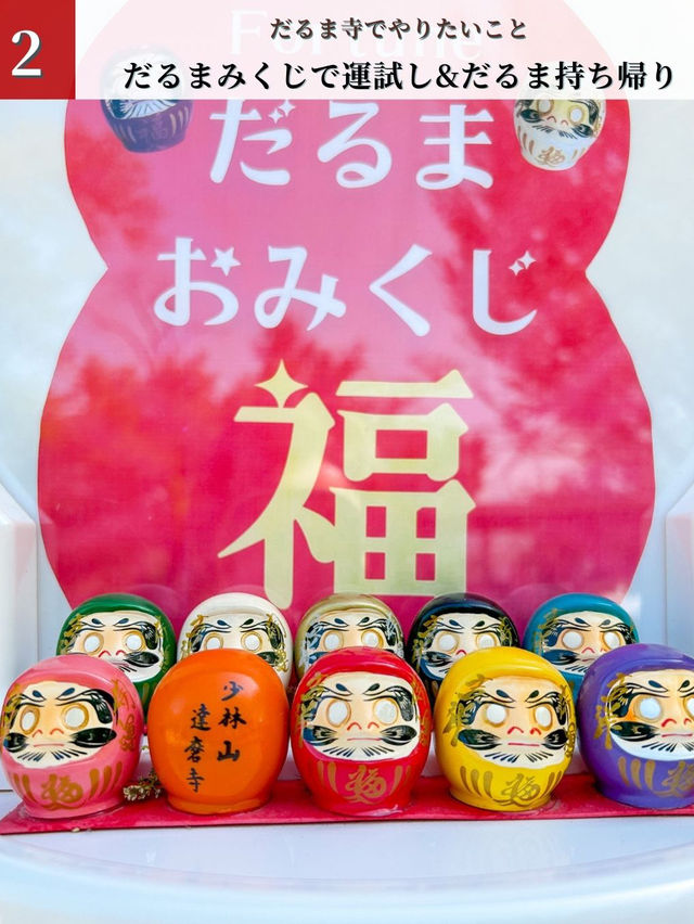 【パワースポット】縁起だるま発祥のお寺でだるまに祈ろう
