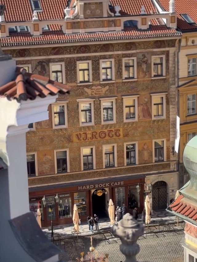 Hotel U Prince Prague——俯瞰舊城廣場