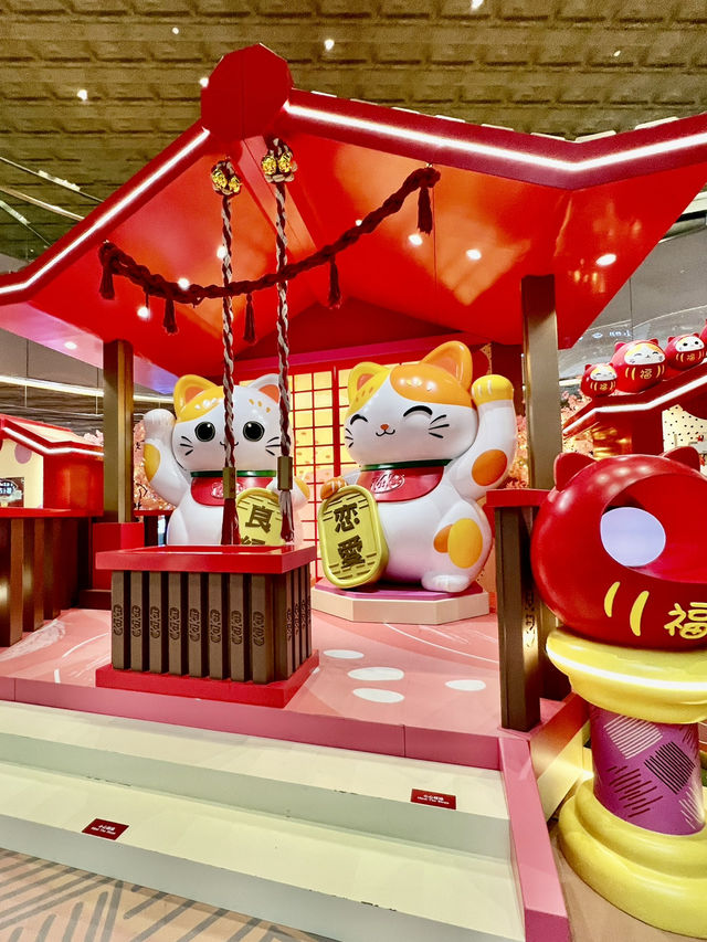 「幸運捕手」姻緣幸福神社@東薈城名店倉 x Kitkat