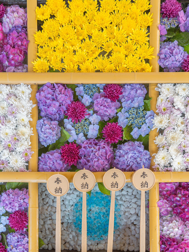 【福島】花手水×御朱印🏵️ 会津藩祖を祀る「土津神社」⛩🌸 