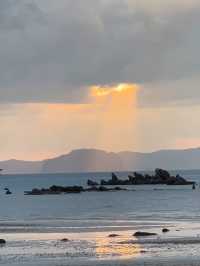 หาดที่บรรยากาศดีและโรแมนติก หาดทับแขก กระบี่ 
