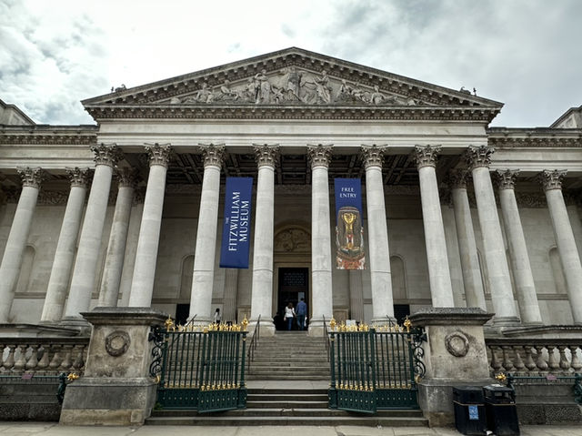 Amazing interior of the Fitzwilliam Museum