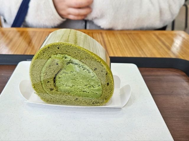 Taking a break at Forestella in Jeju