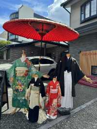 Beautiful and peaceful old city of Kyoto 
