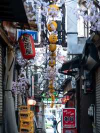 【新宿】新宿思い出横丁の四季：ノスタルジックな飲み屋街が見せる四季折々の表情🍢🌸🍁⛄