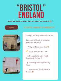 Bristol itinerary 