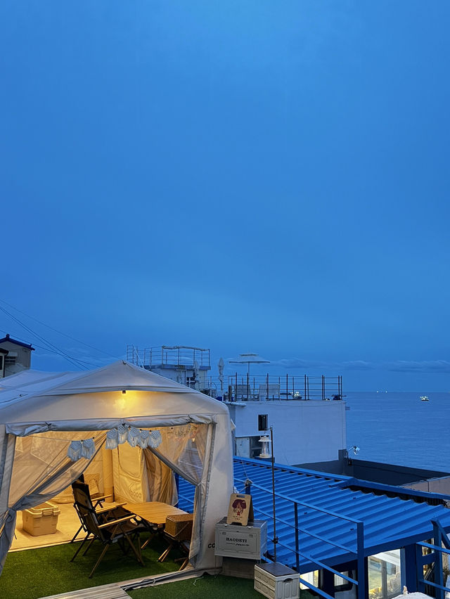 Whimsical Seaside Café in Huinnyeoul Busan: Cozy Vibes & Cute Decor! 🐻
