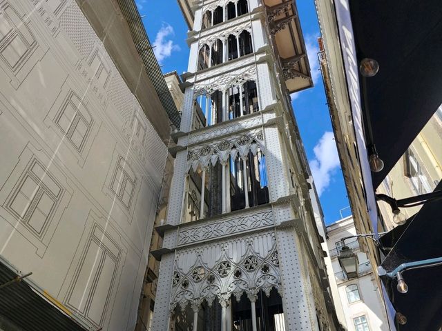 [🇵🇹リスボン] サンタジュスタエレベーターから眺めるリスボンの街並み