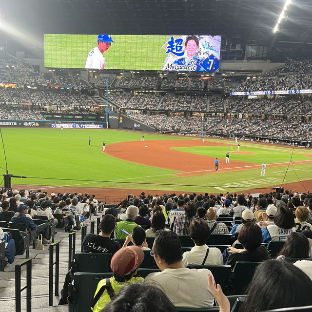 最高の球場⚾️エスコンフィールド北広島