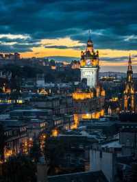 🇬🇧Edinburgh at Night = A Real-Life Harry Potter World!