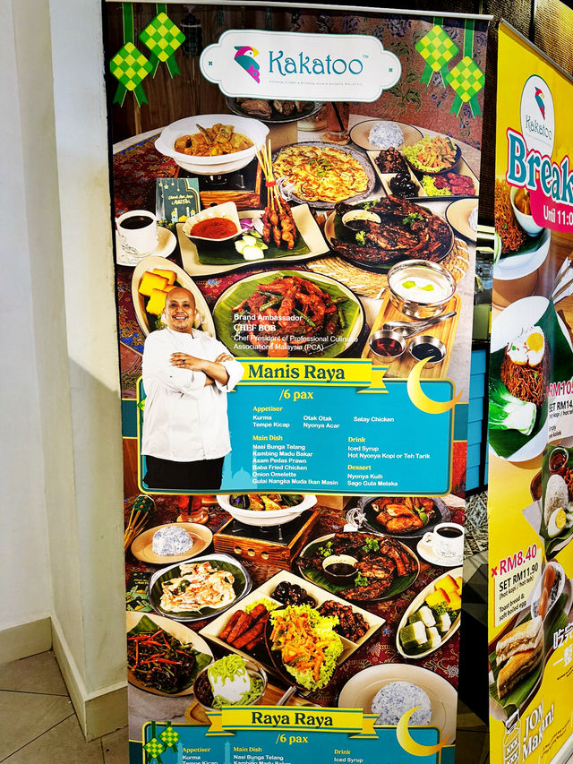 Savor Sustainable Nyonyan Cuisine at Kakatoo, The Starling Mall