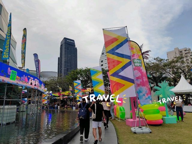 💦เที่ยวงานอภิมหาสงกรานต์ King power รางน้ำ 2568