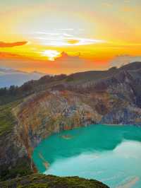 The magical lakes in Flores
