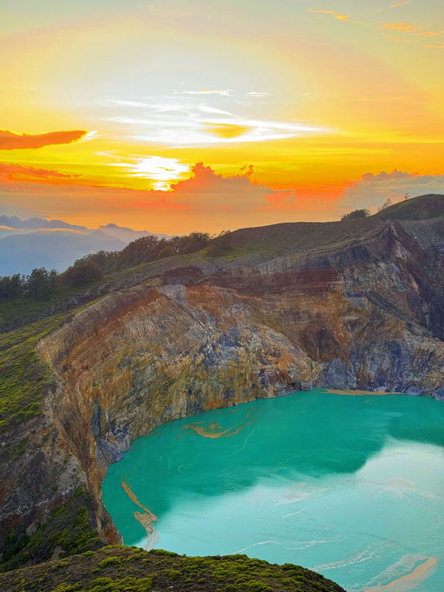 The magical lakes in Flores
