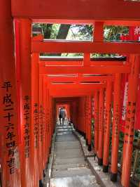 東京市區最容易到達的千本鳥居⛩️