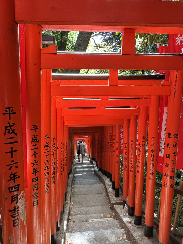 東京市區最容易到達的千本鳥居⛩️