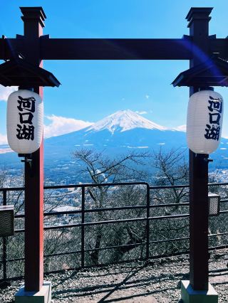 ［東京旅遊］天上山公園-搭乘纜車🚡遠眺富士山🗻風光