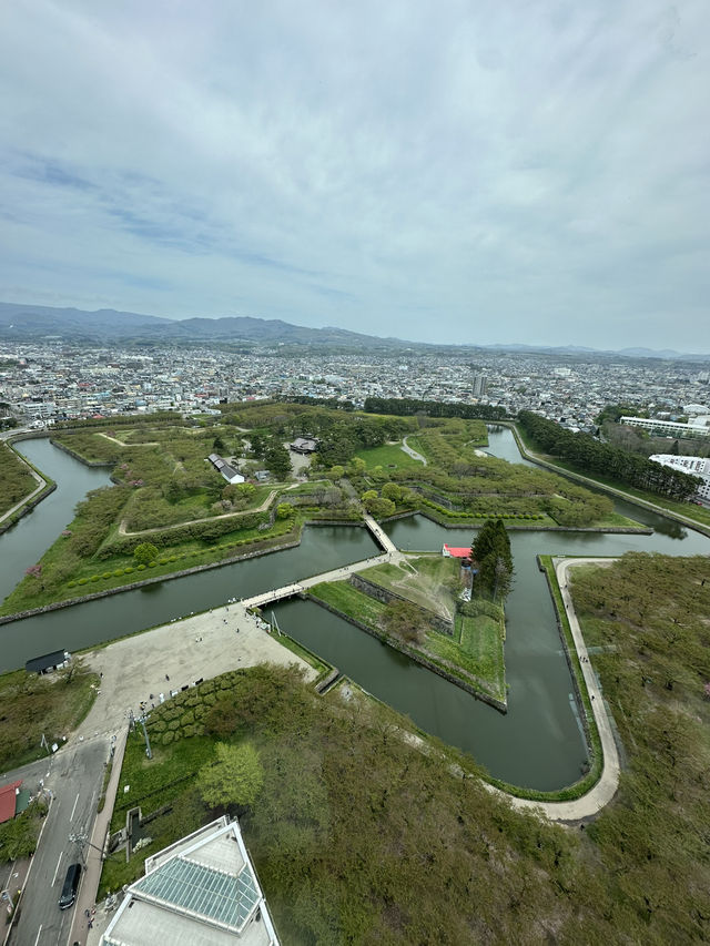 Sakura season at Hakodate 