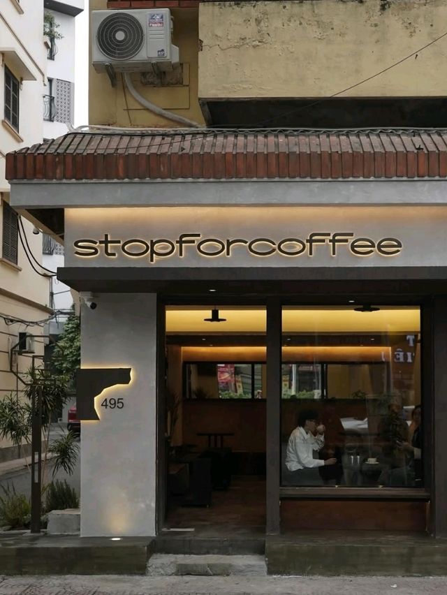 Stop For coffee